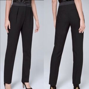 Size 8 WHBM White House Black Market Legacy Tuxedo Straight Pants